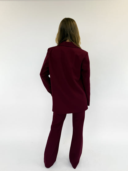 Blazer Camila color borgogna – elegante e sofisticata