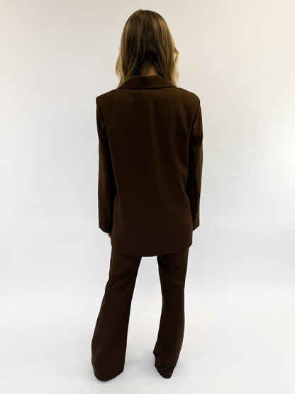 🇮🇹 Blazer Camila marrone scuro