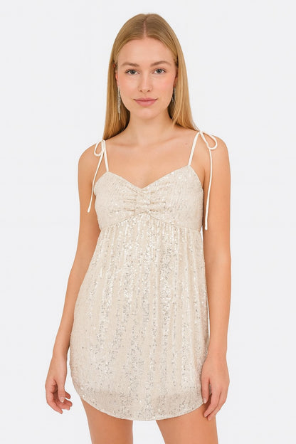 Clara | Abito Champagne