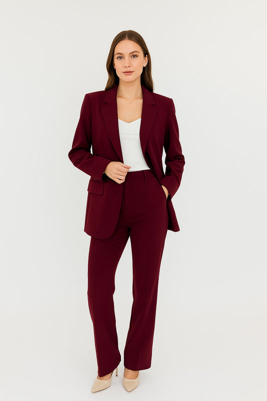 Blazer Camila color borgogna – elegante e sofisticata